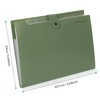 KONVINIT Document Folder A4 Document Bag Coloured Expanding Folder A4