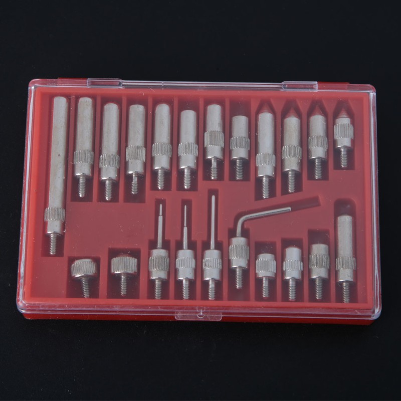 22pcs Stainless Steel Test Indicator Contact 0.01mm Precision Dial Indicator