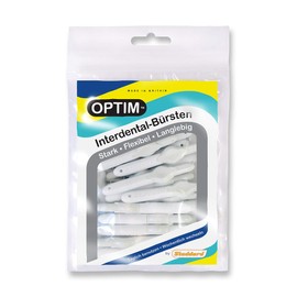 OPTIM Interdental Brushes Pack of 25 White 0.35 mm Size 00