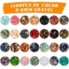 HONGTEYA 28 Colors Crystal Jewellery Making Kit with 1630 Pcs