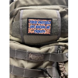 Redheaded Productions - Seinfeld These Pretzels are Making Me Thirsty Funny Morale Patch -Made in The USA!- Perfect for Your Tactical Gear, Plate Carrier, Operator Cap, Rucksack or Backpack.