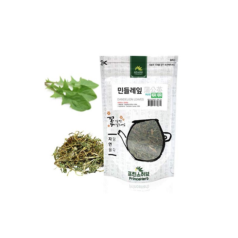 [Medicinal Korean Herb] Dandelion Loose Leaf (Pugongyingye/민들레 잎) Dried Loose