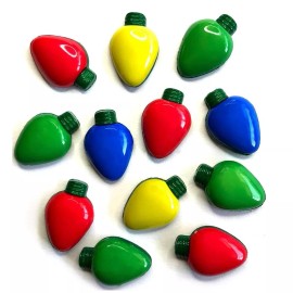 Shelly's Buttons and More Christmas Lights Button Set- Craft Sew Scrap - Shelly's Buttons