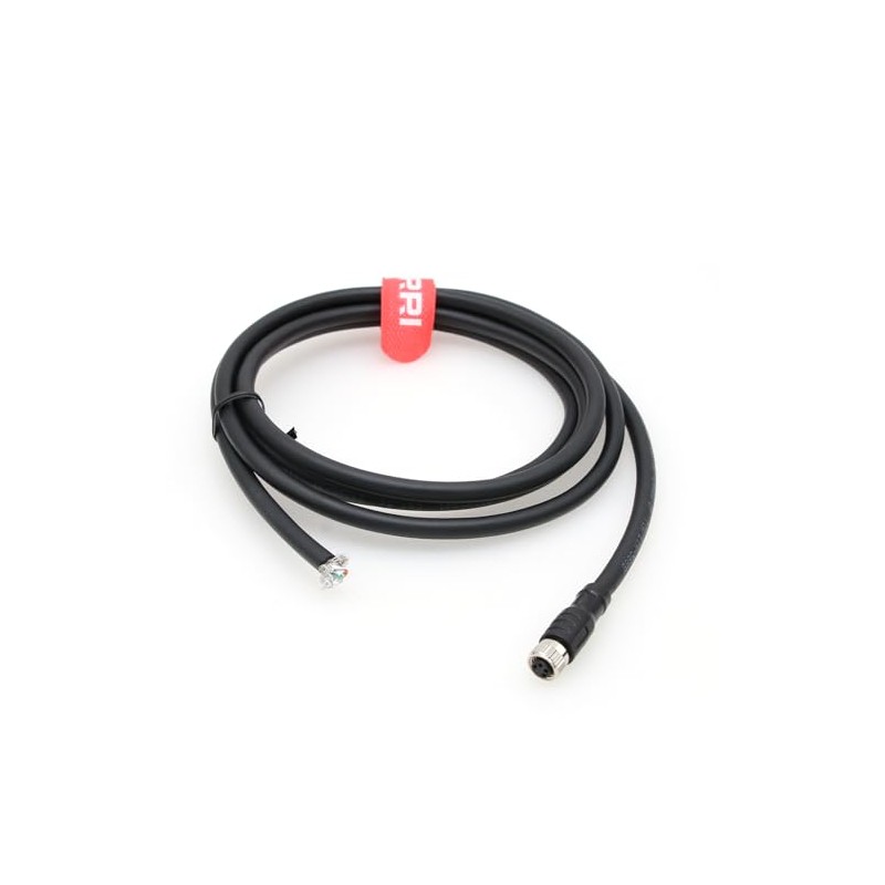 DRRI IP67 M8 A-Code Female Molded to Single End Profinet/Ethernet