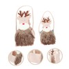 Ciieeo 2sets Cartoon Packing Bags Storage Baskets for Xmas Candy