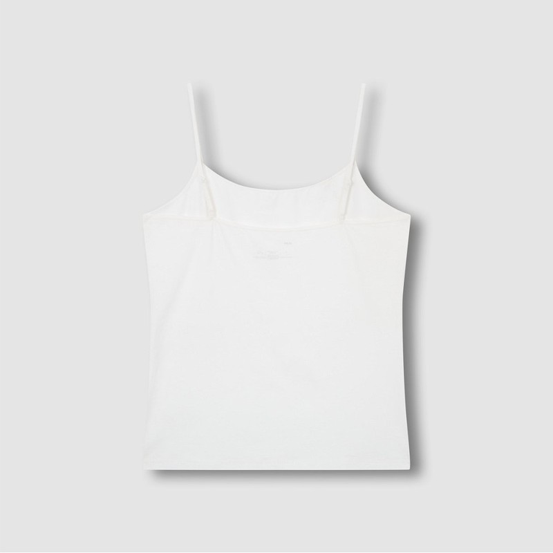 JAJU [JAJU/자주] 여 코튼 캐미솔_화이트 [JAJU] Women's Cotton Camisole_White
