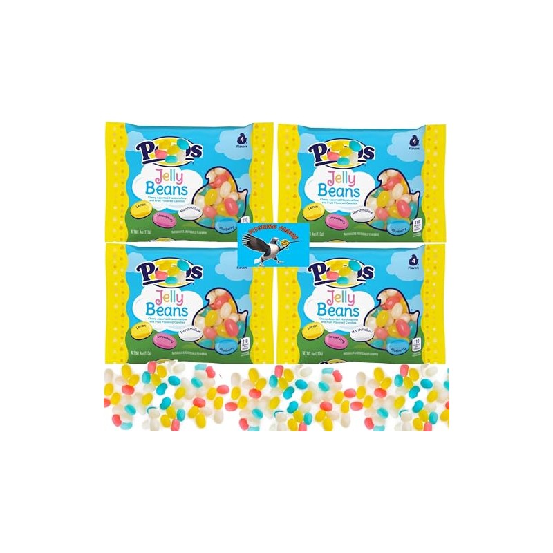 Peep Marshmallow & Fruit Jelly Beans 16oz Easter Basket Egg