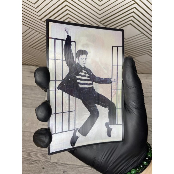 BTS Elvis Presley 3D Lenticular Motion Car Sticker Decal Peeker