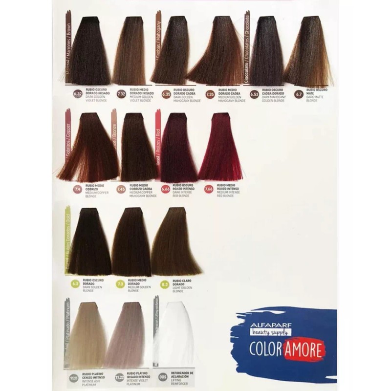 Alfapaf 10 Tinte Color Amore De Alfaparf Profesional Color 90