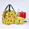 Curious George Insulated Lunch Bag Black Lunch Box Thermal Insulated