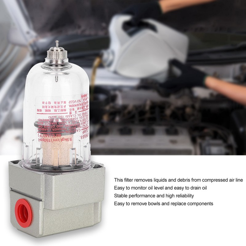 Universal Oil Separator Catch Reservoir Tank Filter Car Modification Accessories