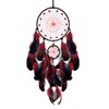 SOYUZU Red and Black Dream Catcher Luminous Dream Catchers for