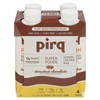 Pirq Plant Protein Chocolate 4 Pack 44 fl oz (Pack