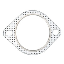 Exhaust Pipe Gasket, 2 Panel Flange Gasket, Universal 3 Inch for 3 Inches/76 mm Inner Diameter Exhaust Pipe/Turbo Vehicle