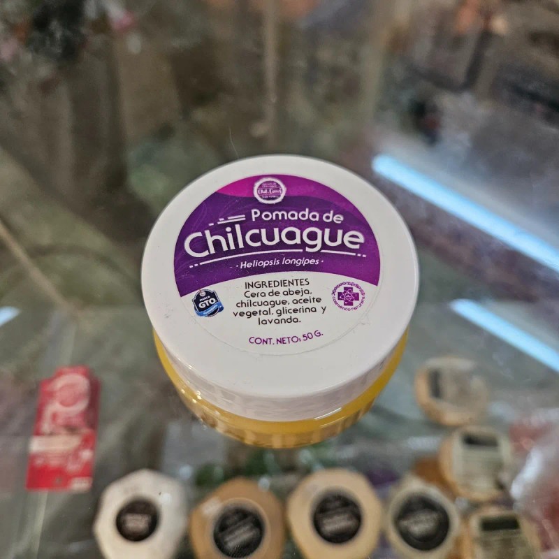 Pomada Natural De Chilcuague Heliopsis Raíz De Oro Chilcuas
