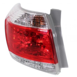 Carlights360 For 2011-2012 Toyota Highlander Tail Light Assembly Driver Side DOT