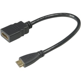 Akasa AK-CBHD10-25BK HDMI to Mini HDMI Adapter Cable
