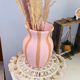 Opalhouse Designed with Jungalow 9.25" x 6.75" Terracotta Vase - Pink