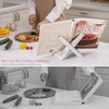 EFFORTICH Cookbook Stand, Wooden Recipe Book Holder, Cook Book Stand