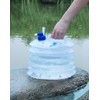 LAQPPSS 2 Pack Collapsible Water Container, 3.96 Gallon Water Storage