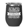 ODDITEES Funny Telehealth Technician Wine Glass Some Days The Best