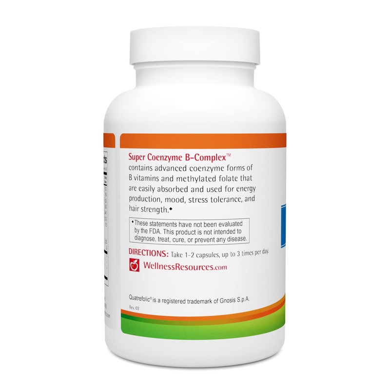 Wellness Resources Super Coenzyme B Complex - 90 Capsules -