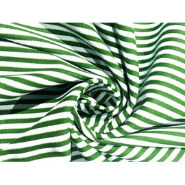 100% Cotton Denim Green Stripe Print Fabric 58" Wide Amazing for Shirts [17076]