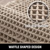 H.VERSAILTEX Upgraded Waffle Bath Mat Super Absorbent Bathroom Mats Non