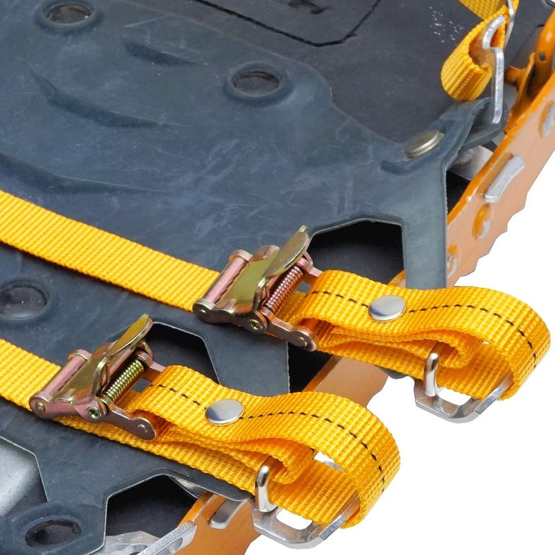 M.walk Snowshoe Fastening Band, Nylon, Repair, Replacement (Red)