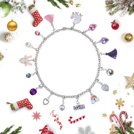 Advent Calendar 2020 for Girls with 24 Unique Gifts -Hair Accessories, Jewelry, Charms, More - Great Christmas Countdown Calendars for Kids