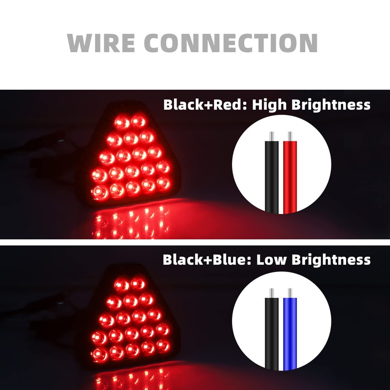 NWpangu Car Rear Light, High Position 3rd Brake Light Universal