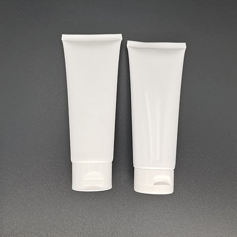 Refillable Empty Plastic Tubes Clear Cosmetic Container Soft Plastic Tube