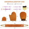Set Piezas Autobronceador Incluye Guante Exfoliante Aplicador Loción Bronceadora Espalda