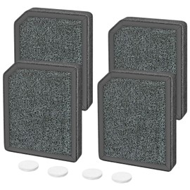 Can-Meageren AP1501 HEPA Replacement Filter, Compatible with Aircillin AP1501 Air Purifier, H13 3-in-1 HEPA Filter High-Efficiency Carbon Filter Filtration (4 Pack)