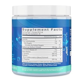 Alani Nu Suplemento En Polvo Antes Del Entrenamiento Para Energa, Resistencia Y Bomba  Sin Azcar  200 Mg De Cafena  Formulado Con Aminocidos Como L...