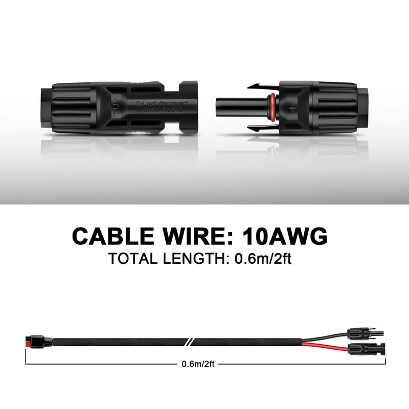 iGreely Connector Solar Panel Cable Kits for Solar Panel RV