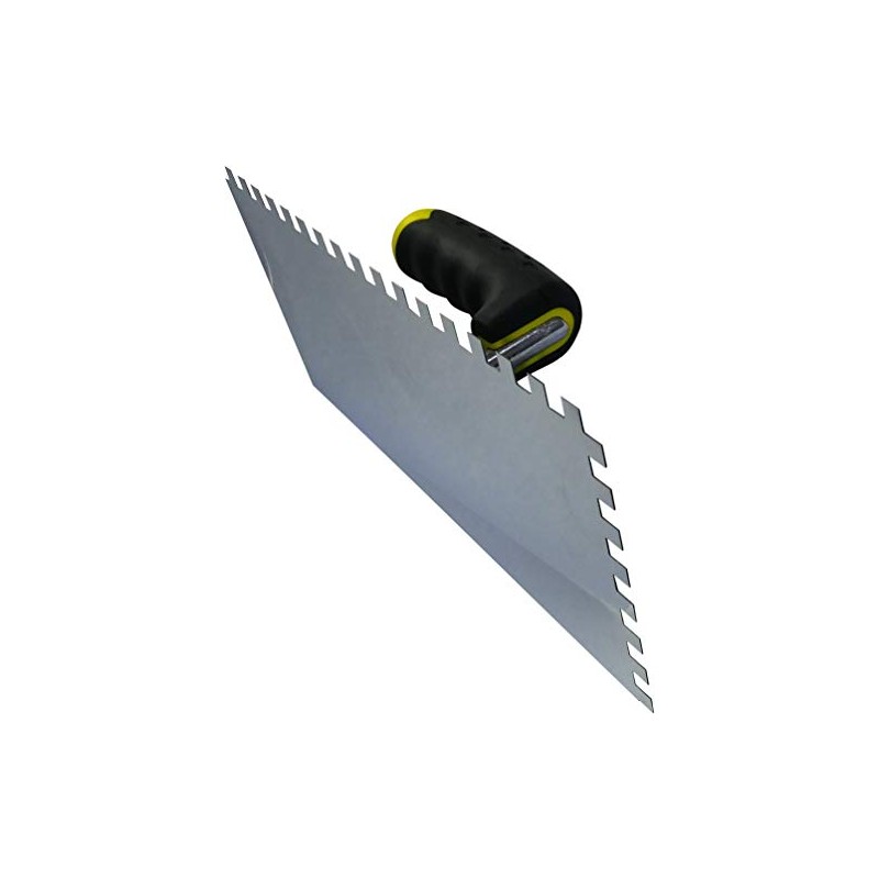 AERZETIX - C45920 - Smooth/8x8mm Toothed Trowel - Smoothing with