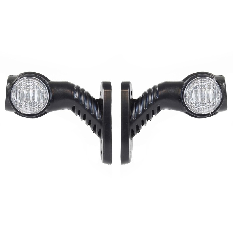 Wiltec 2 x 4 LED Side Light 12 V Round