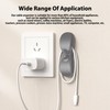 Self-Adhesive Power Cord Organizer & Cable Management Clips – Durable