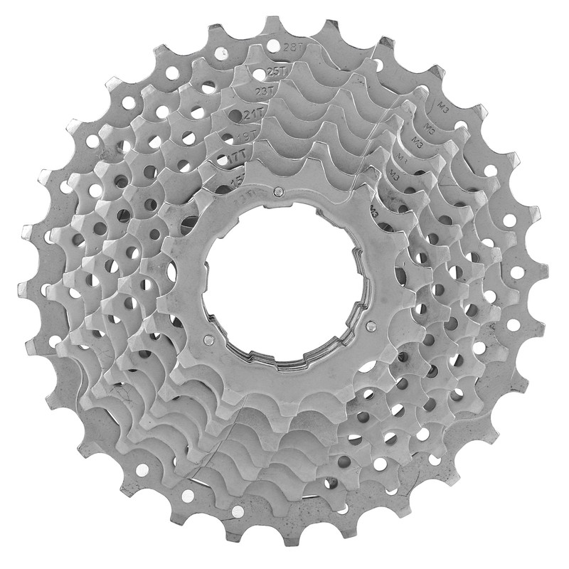Bicycle Freewheel 28T 10 Speed Cassette Sprocket Wheel Nickel Chrome