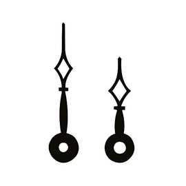 SELVA 1 Pair of Hands Booked Junghans Movements (33/24, Black)