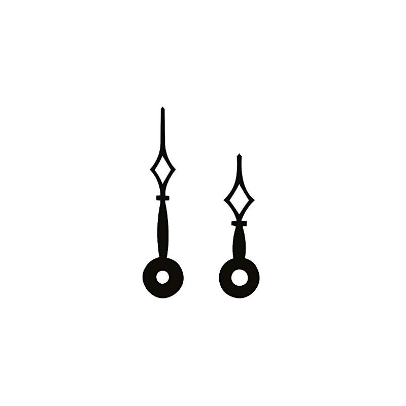 SELVA 1 Pair of Hands Booked Junghans Movements (33/24, Black)