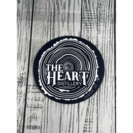 The Heart Windsor Colorado 3" round Distilling Handcrafted Vinyl Sticker Decal