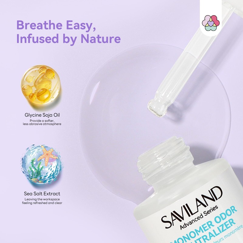 SAVILAND Advanced Acrylic Monomer Odor Neutralizer: 30ml Ocean Breeze Superior