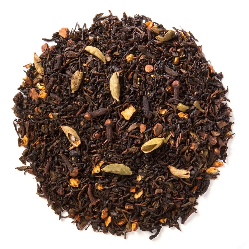 Davidson's Tea Bulk, Green Chai with Orange Peel, 16 Ounce