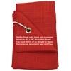 Zero Friction Premium Microfiber Golf Towel, Red