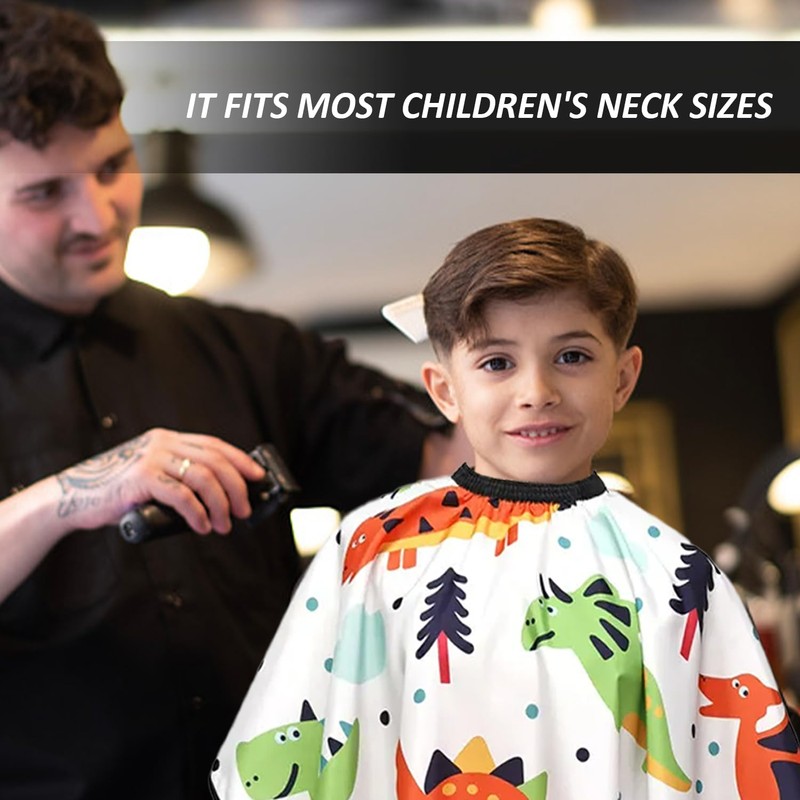 1 Piece Kids Hairdressing Cape, Hairdressing Accessories, Adjustable Small Dinosaur