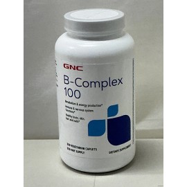 Gnc B-Complex 100 - 250 Caplets (250 Servings)