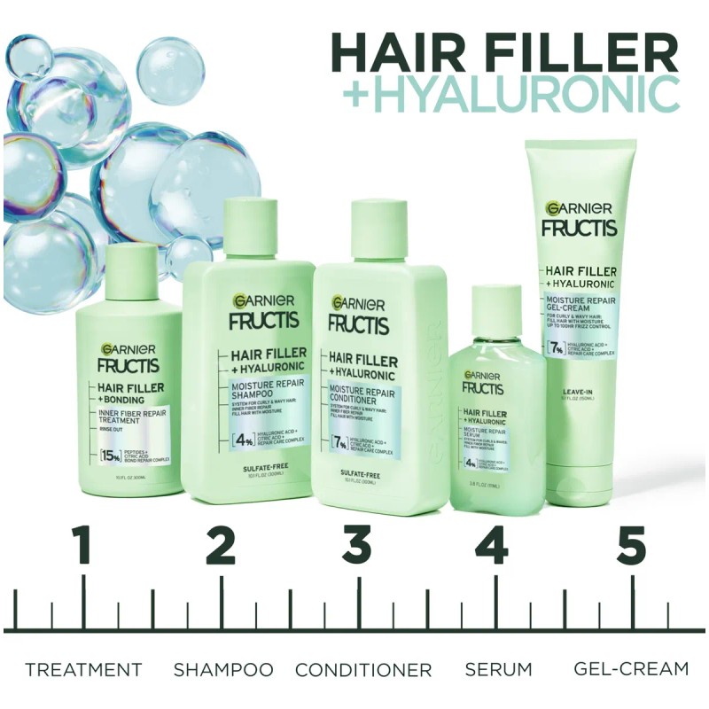 Tratamiento Previo Al Champú Garnier Fructis Hair Filler 300
