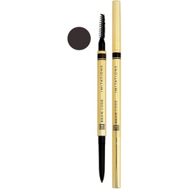 Brow Code- Lápiz y cepillo para cejas 2 en 1: consigue unas cejas definidas y esculpidas con este lápiz para cejas de doble punta. Tiene una punta micro que rellena las zonas poco pobladas con precisi